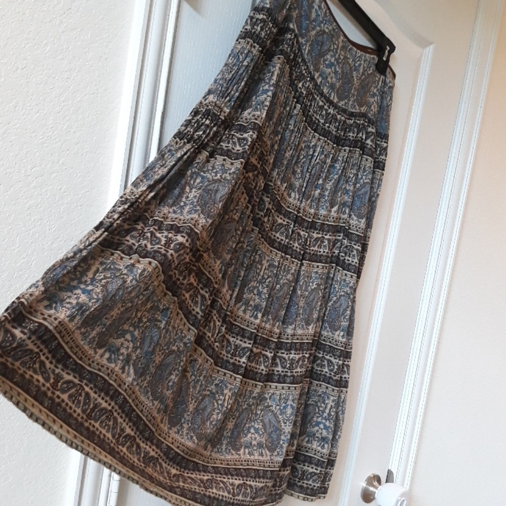 SALE Bohemian Chic Boho A Line Skirt M